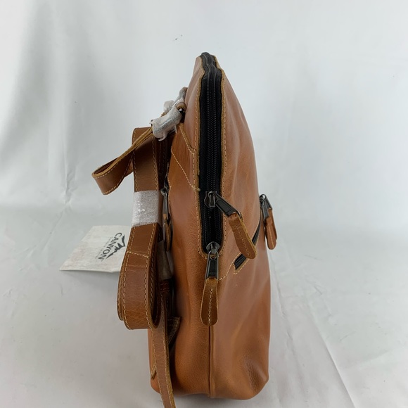 Canyon Outback Leather Brown Backpack main image 4